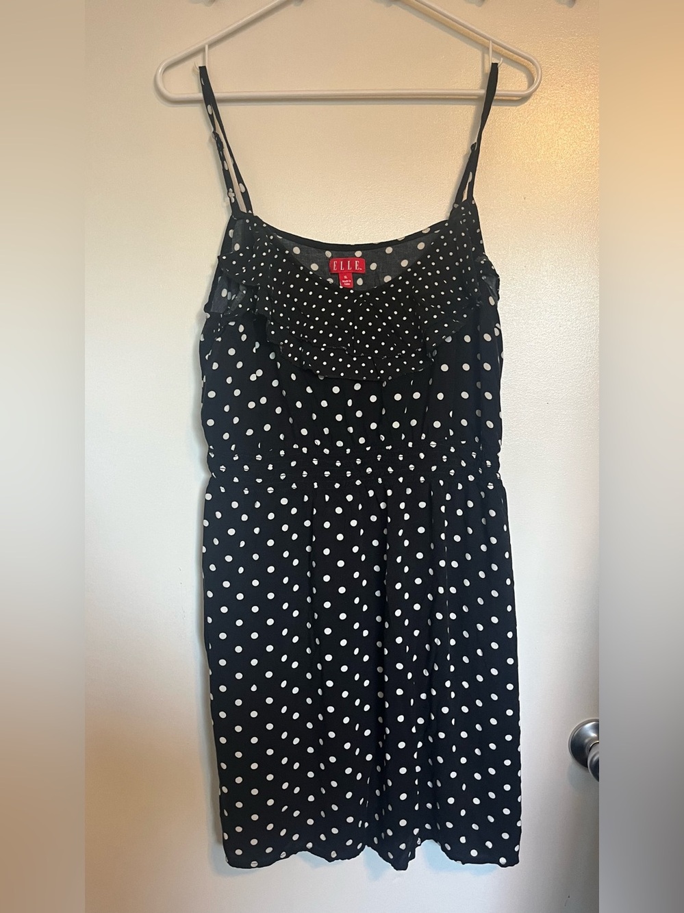 3/$10 Elle polka dot dress